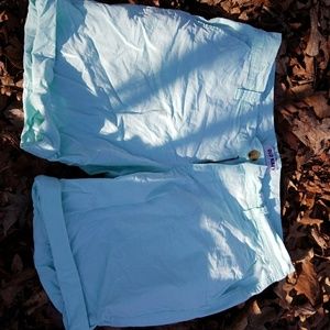 ON mint green shorts. Great condition